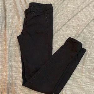 H & M divided black skinny jeans